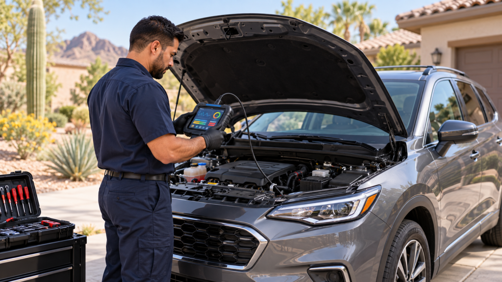 Desert Driveway Car Diagnostics